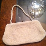 One of Nana's elegant date night clutches Aster adores playing with during dress up time.